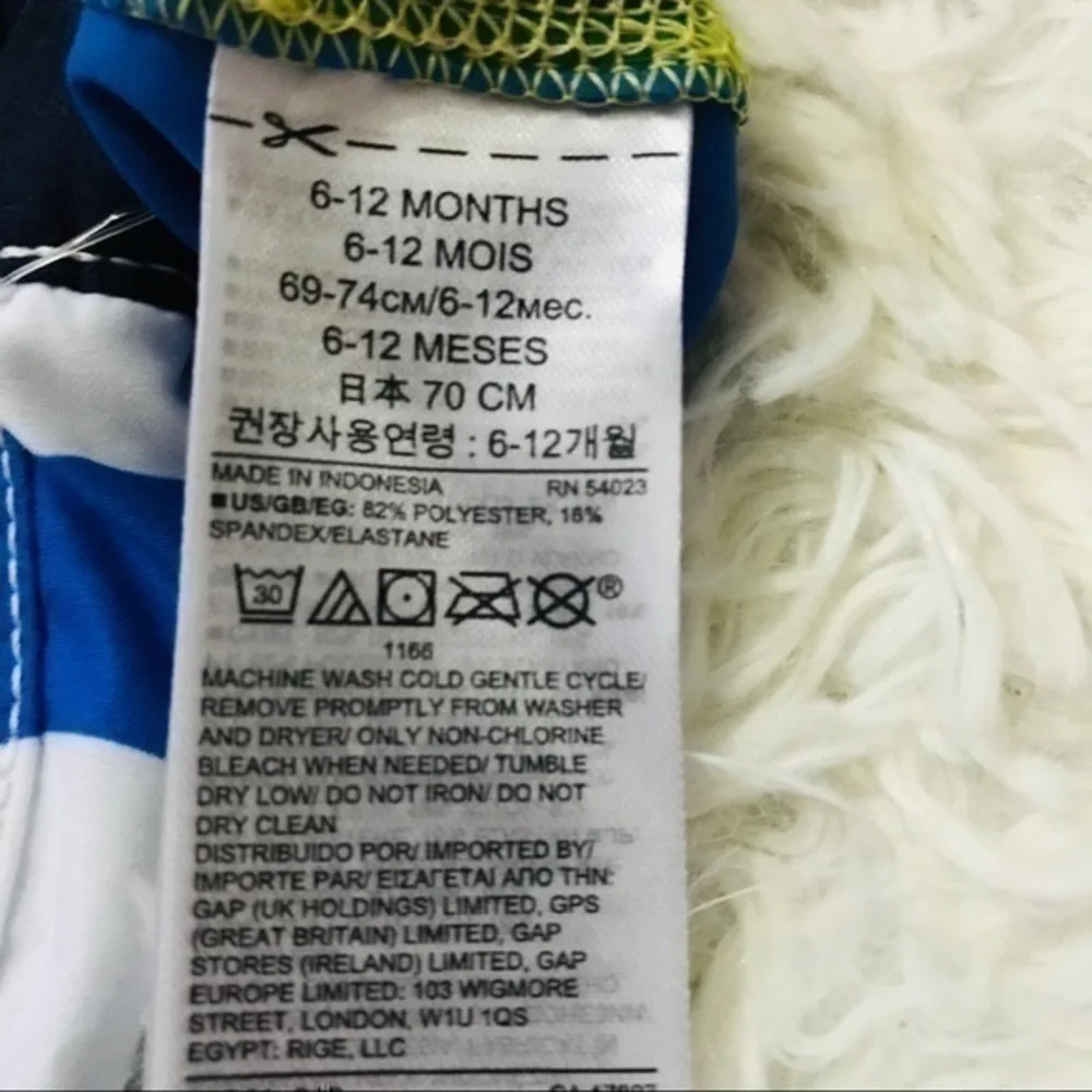 Swim Baby Boy’s Rash Guard Set Baby Gap - Picture 8 of 10